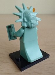 Freiheitsstatue Rücken