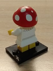 Pilzfrau Rücken