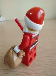 Santa Claus Hinten