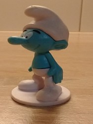 Freundlicher Schlumpf