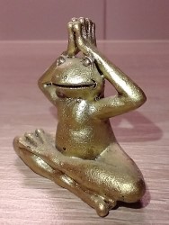 Goldene Froschdame